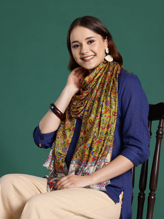 Women Multicoloured Printed Modal Stole