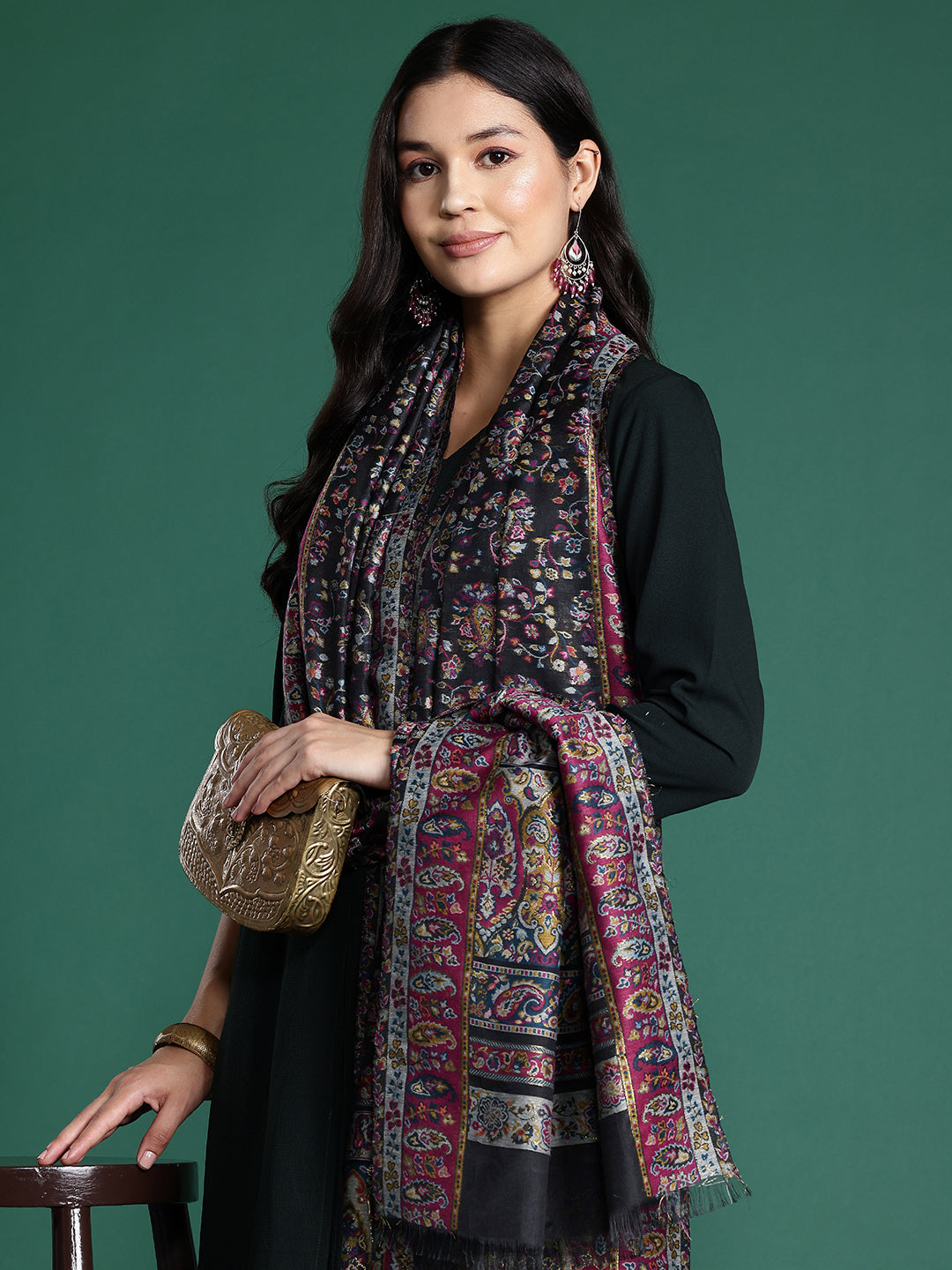 Paisley Woven Dupatta