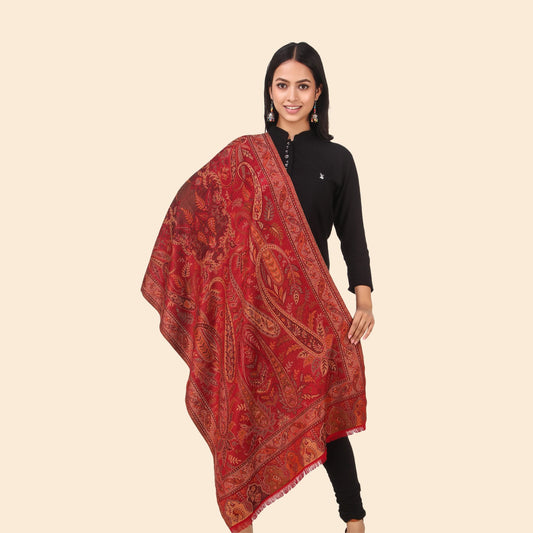 Women Jamawar Weave Stole