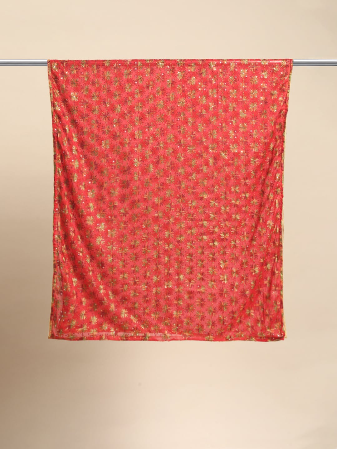 Embroidered Dupatta with Sequinned Detail